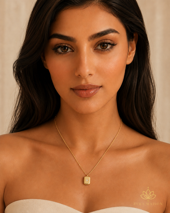 Star Geometric Pendant