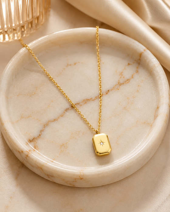 Star Geometric Pendant