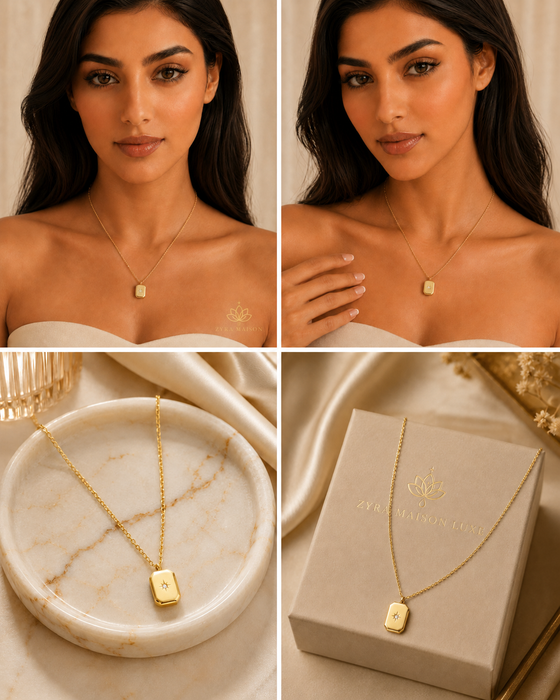 Star Geometric Pendant