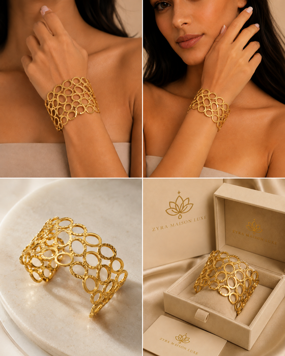 Contemporary Cuff Bracelet