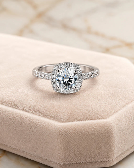 Square Diamond Ring