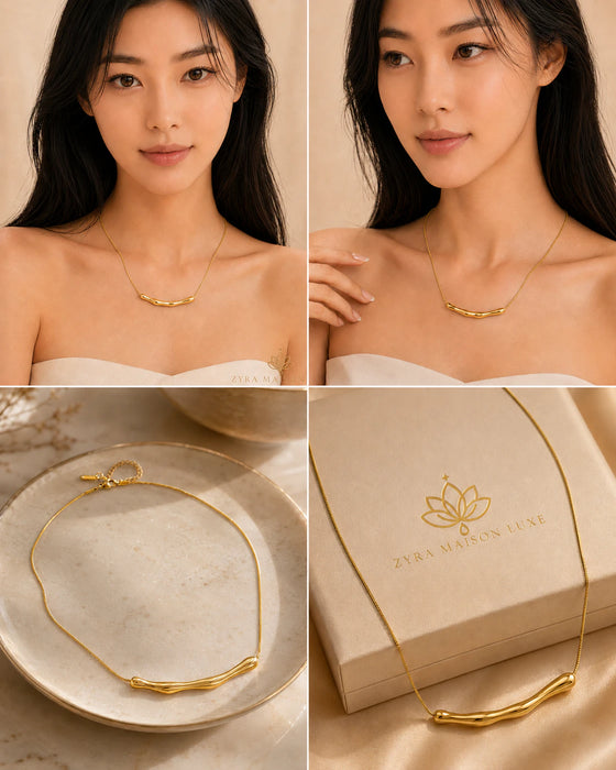 Arc Chain Necklace