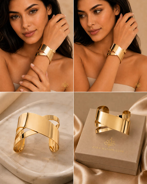 Cuff Bangle Bracelet