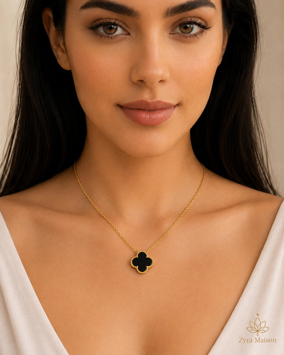 Black Clover Necklace