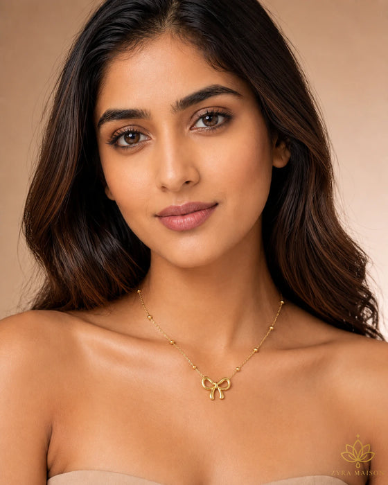 Infinity Bow Pendant