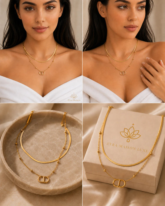 Layered Chain Necklace