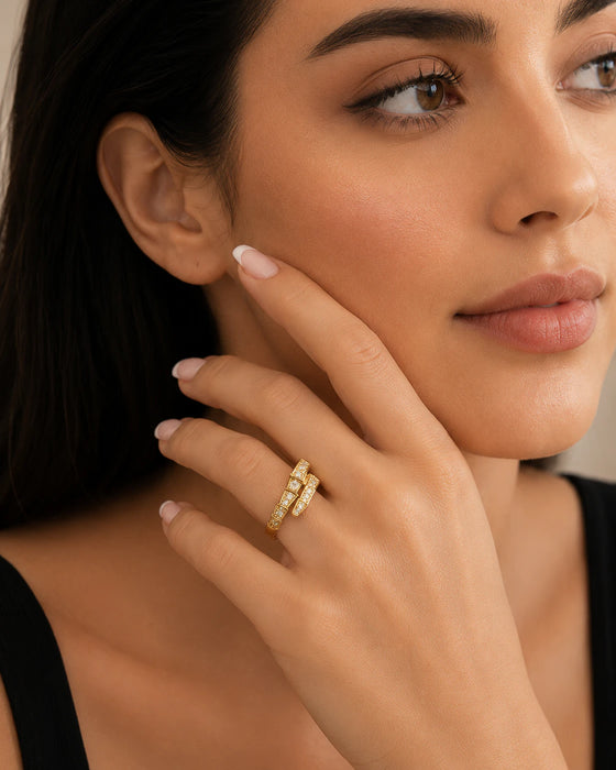 Snake Adjustable Ring