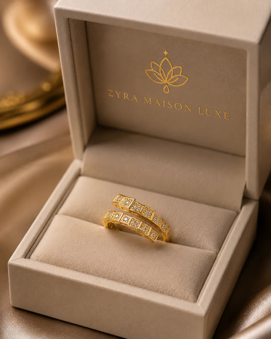 Snake Adjustable Ring