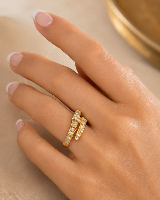 Snake Adjustable Ring