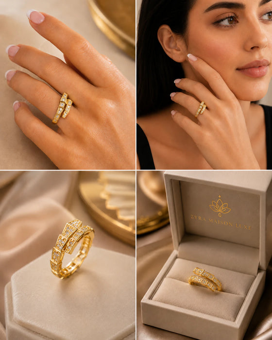 Snake Adjustable Ring