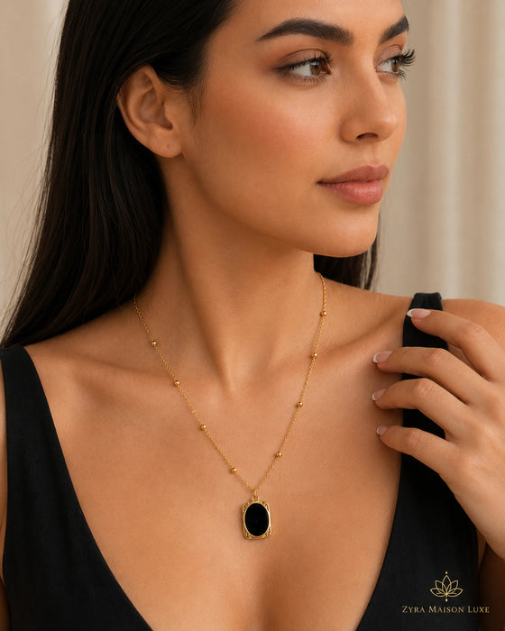 Stone Pendant Necklace