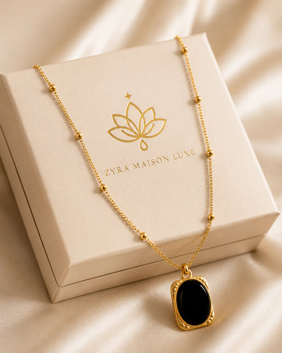 Stone Pendant Necklace