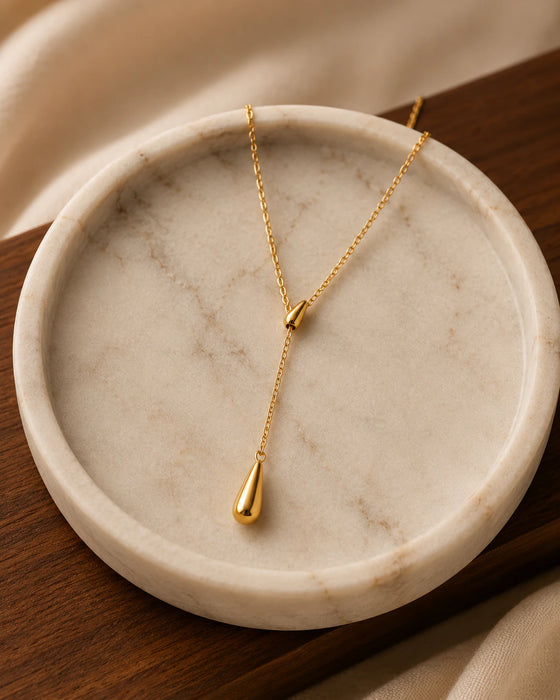 Teardrop Steel Pendant