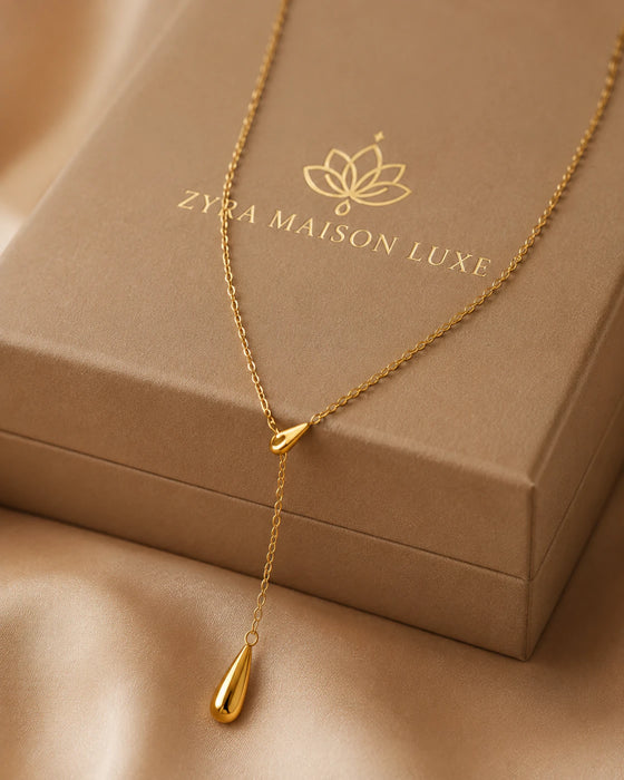 Teardrop Steel Pendant