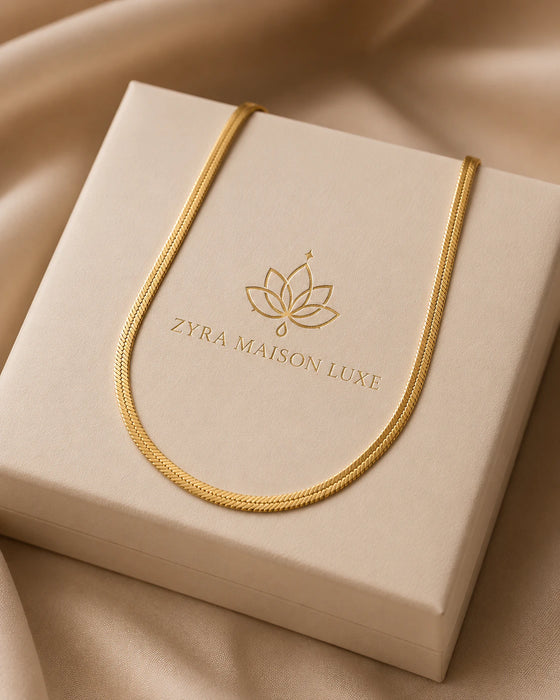 Anti Tarnish Snake Chain Necklace